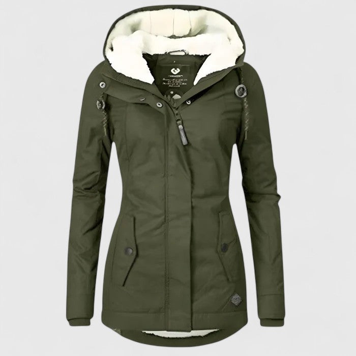 Olivia – Waterproof Winter Coat with Hood
