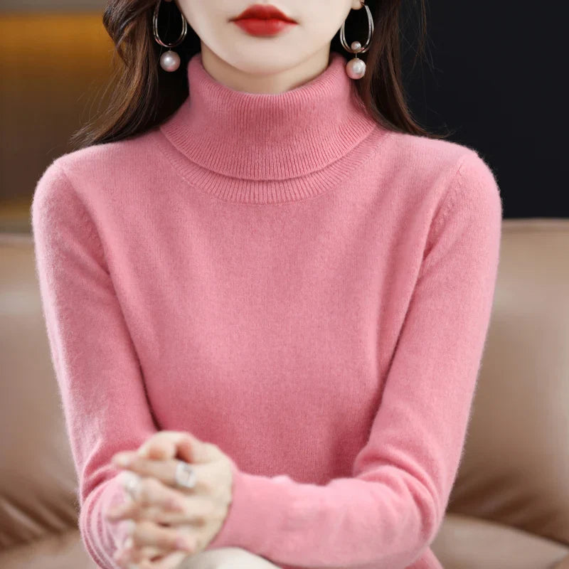 Amara London | Cashmere Turtleneck Sweater