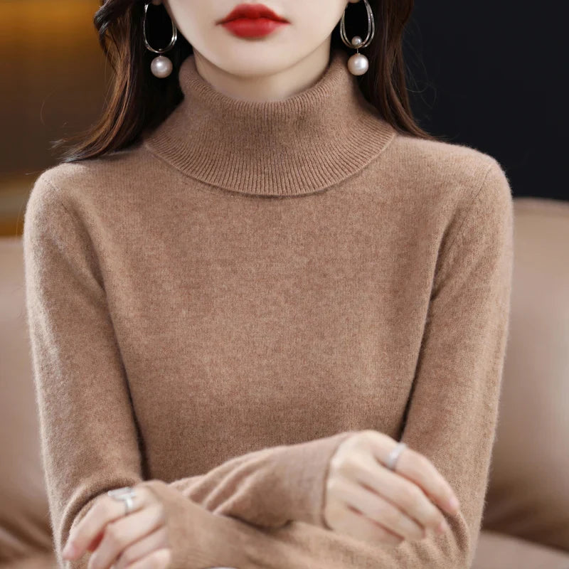 Amara London | Cashmere Turtleneck Sweater
