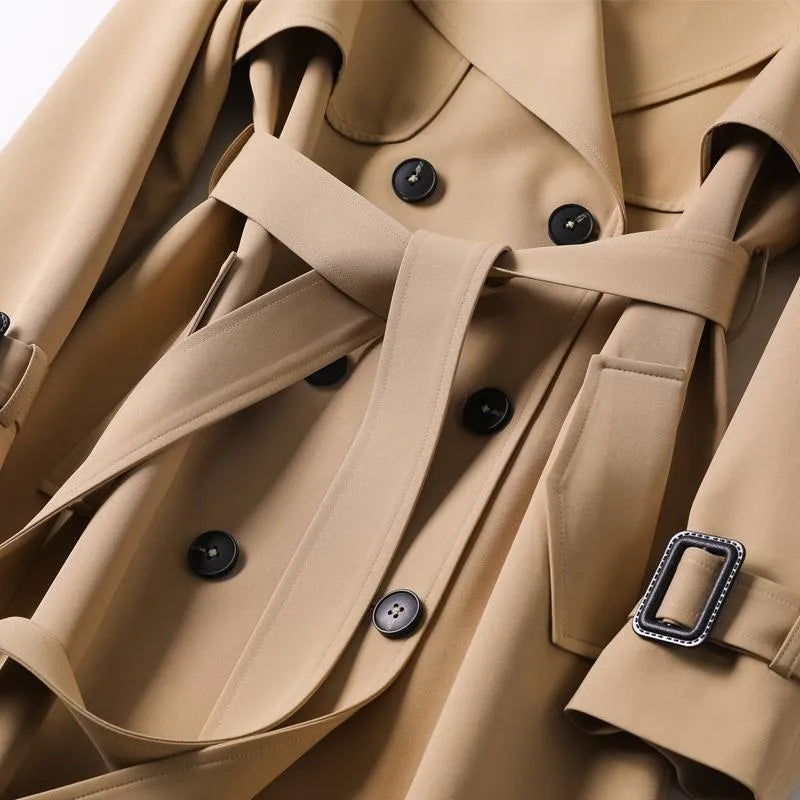 Isabella Belted Trench Coat